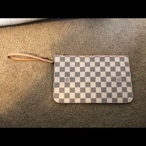 Damier Azur Pochette Clutch Pouch. New.